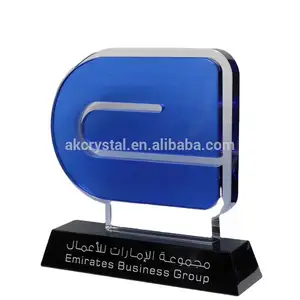 Wholesale New Design Home Decoration Engraving Blank Cheap Glass Crystal Trophy Award Plaque