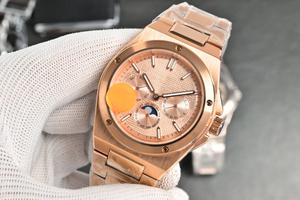 Classic Premium Couple's <b>Watch</b> Stainless Steel case Luminous Hands Mechanical <b>Watch</b> Men's <b>Automatic</b> Winding High End <b>Watch</b> - Product Image 2