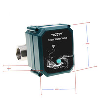 Contrôleur de vanne d'eau Tuya wifi/zigbee 3.0 application tuya télécommande vanne d'arrêt d'eau intelligente minuterie prise en charge alexa google