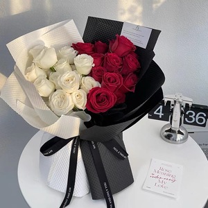 Romantic High-end <strong>Texture</strong> Flower Gift Wrapping <strong>Paper</strong> Wholesale in Stock - Product Image 2