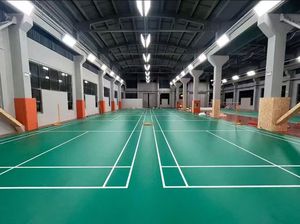 Pavimentazione in PVC per Campi Sportivi Indoor, Tappetino Antiscivolo in Plastica per Campi <span class=keywords><strong>da</strong></span> Basket / Badminton - Product Image 4