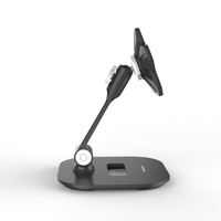Support universel pour tablette à tête magnétique, en alliage d'aluminium, base stable réglable, support de bureau pour téléphone portable et PC, Soporte Para Tableta