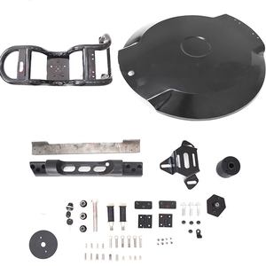 Convient pour W464 <span class=keywords><strong>4x4</strong></span> Housse de Roue de Secours avec Support pour <span class=keywords><strong>Mercedes</strong></span>-Benz <span class=keywords><strong>Classe</strong></span> <span class=keywords><strong>G</strong></span> G550 G5504x4 G63AMG G65AMG Accessoires Kit Carrosserie - Product Image 6