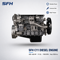 Moteur diesel à rampe commune SCDC SFH C11 400HP-460HP 1900 tr/min pour camion lourd, remplacement pour Iveco FPT CURSOR 9