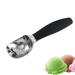 高级厨房工具重型冰淇淋勺，用于饼干、面团、冰淇淋、冰糕、芒果