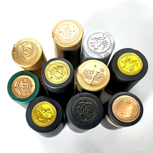 Custom Logo 30mm strizzacervelli in PVC capsula a prova di longuette di vino per Vodka Whisky tappo di bottiglia - Product Image 4