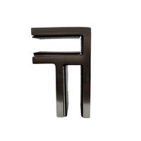 Supports de verre en acier inoxydable à 90 degrés - Utilisation industrielle et domestique moderne - Garantie de plus de 5 ans
