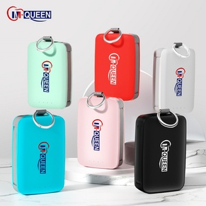 Cargador Portátil Mini M-Queen para Llavero, Cargador Portátil para Llaves de Coche, 4000 mAh, 2000 mAh, con Cable Integrado - Product Image 1