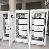 Stabilisateur de tension automatique SBW SBK à trois phases avec commande de servomoteur, affichage LED SVC en cuivre, 30 kVA, 50 kVA, 100 kVA
