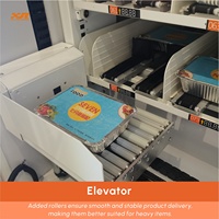 Máquina Expendedora de Bento Caliente con Microondas para Comida Caliente, Certificación CE UL XY 2026