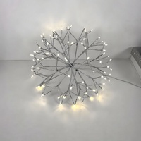 Wasserdichte LED-Löwenzahn-Feuerwerk-Baumbeleuchtung für Außenbereich Weihnachtsgartendekoration