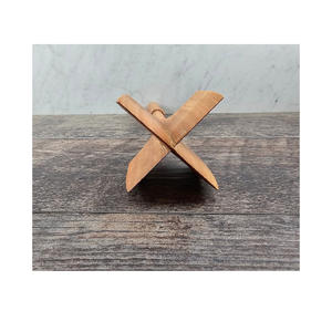 Écraseur à viande en bois naturel, hachoir à hamburgers, ustensile de <span class=keywords><strong>cuisine</strong></span> en bois - Product Image 3