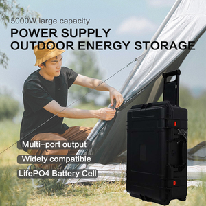 Générateur solaire portable d'urgence 5000W, station d'alimentation portable, lumière LED, stations énergétiques pour le <span class=keywords><strong>camping</strong></span> - Product Image 3