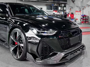 ชุดแต่งคาร์บอนไฟเบอร์สำหรับ Audi RS6 IMP ชุดแต่งคาร์บอนไฟเบอร์ RS6 C8 ดิฟฟิวเซอร์ลิปหน้าคาร์บอนไฟเบอร์ สปอยเลอร์ RS6 C8 อุปกรณ์เสริมกันชน RS6 C8 - Product Image 2