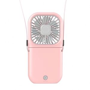 2024 New Arrivals Rechargeable Portable Fans With Phone Holder Mini Usb Small Table Handheld or Neck Fan - Product Image 2