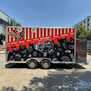 Camión de Comida Totalmente Equipado 2025 para Venta Ambulante, Remolques de Comida Personalizados en Venta - Product Image 2