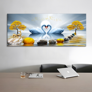Precio de fábrica, vista <span class=keywords><strong>al</strong></span> mar de una pintura refrescante y póster bonito y moderno, pinturas en lienzo para decoración de hotel - Product Image 2