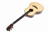 Guitare acoustique Huayi Sevillana New High Gloss 39 pouces, table en épicéa massif, 6 cordes, modèle professionnel 2301, palissandre de haute qualité