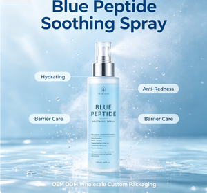Wholesale Custom Blue Peptide Soothing <b>Spray</b> Refreshing Hydrating Facial Mist OEM ODM Custom Formula Beauty <b>Spray</b> - Product Image 3