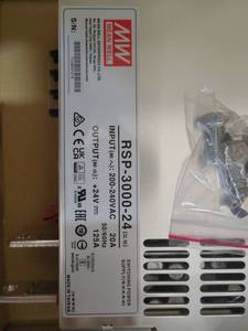Mean Well Série <span class=keywords><strong>RSP</strong></span> 1000W 2000W 2400W 3000W Alimentation AC/DC PFC à sortie unique 12V 24V 48V 200A Alimentation à découpage - Product Image 2