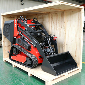 ENVÍO GRATUITO Minicargadora de orugas 5 EPA de 400 kg con trituradora forestal y cortacésped, equipada con motor D1105 de gran potencia - Product Image 4