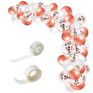 Kit <span class=keywords><strong>de</strong></span> bricolaje globo guirnalda confeti globos despedida <span class=keywords><strong>de</strong></span> <span class=keywords><strong>soltera</strong></span> fiesta Globo <span class=keywords><strong>de</strong></span> Oro rosa fiesta decoraciones - Product Image 3