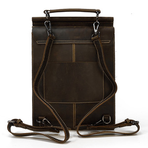 Populaire en cuir véritable écolier sac à dos sac à dos unisexe étudiant <span class=keywords><strong>cartable</strong></span> haut de gamme femmes sac à dos en peau de vache 2025 - Product Image 2