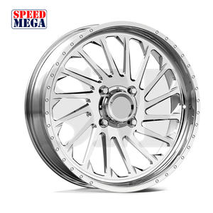 Rines de Aleación Forjada para UTV con Tapas Flotantes Brillantes de 19-24 Pulgadas, Ruedas Pulimentadas con Borde Profundo para Can-Am Commander, Polaris General, Ruedas para ATV - Product Image 3