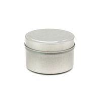 Boîtes en étain pour bougies parfumées de massage de luxe personnalisées avec logo, vides, 4 oz, avec couvercle en métal, décoration d'intérieur