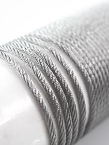 높은 인장 아연 도금 강철 와이어 로프 리프팅 와이어 로프 용 스테인레스 스틸 케이블 릴 슬링 제품 - Product Image 3