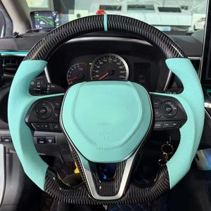 Volante de Fibra de Carbono Modificado, Universal para las <span class=keywords><strong>Cuatro</strong></span> Estaciones, Compatible con Camry de Octava Generación, RAV4, Nuevo Corolla Levin - Product Image 2