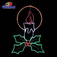 Nuevo diseño decoración de Navidad Reno hermoso personalizar LED 2d y 3D al aire libre Navidad acrílico motivo luz ciervos