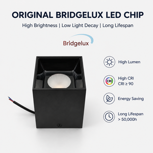 Plafonnier LED COB Carré, Projecteur d'Intérieur Commercial pour Hôtels, Bureaux et Domiciles - Product Image 4