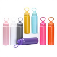 Bouteille isotherme exclusive en acier inoxydable 304/201, grande capacité, pour activités sportives et cyclisme en extérieur, isolation sous vide 6-12 heures
