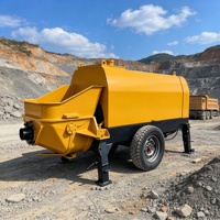 Camion pompe à béton avec placement précis du béton pour la construction de bâtiments de grande hauteur