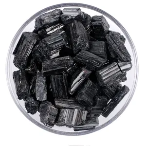 Offre Spéciale : Cristal de Tourmaline Noire Naturelle Brute Irrégulière de Qualité Supérieure pour la Guérison et Autres Artisanats en Cristal – Vente en Gros Direct Usine - Product Image 3