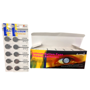 Chất lượng cao 3V 220mAh CR2032 không có thể sạc lại đồng xu lithium nút di động CR2032 CR2025 CR2016 CR1632 CR2450 CMOS xem pin - Product Image 1