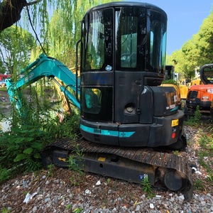 Mini-pelleuse sur chenilles d'occasion SK55SR de 5 tonnes, de haute qualité, durable et très vendue, idéale pour l'agriculture et les travaux domestiques - Product Image 1