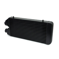 Radiador de Coche Intercooler de Instalación en el Mismo Lado para Mustang/Nissan 280Z/Eclipse-530x280x76MM-63MM Admisión Turboalimentada Modificada