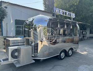 2025 New Arrival Outdoor Mobile Food Trailer Street Mobile OEM Food Cart Factory Price - Product Image 2