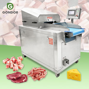 Coupe-viande congelée Trancheuse automatique Machine à dés Couper les blocs de viande congelés frais Machine à couper les cubes - Product Image 1