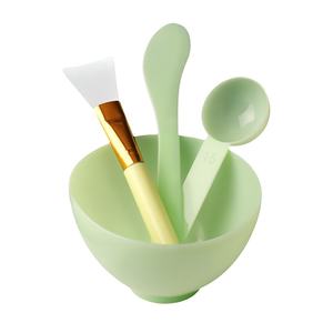 Juego <span class=keywords><strong>de</strong></span> herramientas <span class=keywords><strong>de</strong></span> plástico para mascarillas, utensilios <span class=keywords><strong>de</strong></span> maquillaje <span class=keywords><strong>de</strong></span> belleza coloridos, caseros, color negro - Product Image 1