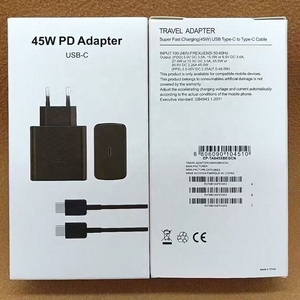 Cargadores <span class=keywords><strong>de</strong></span> Teléfono USB-C <span class=keywords><strong>de</strong></span> 25W 45W, Adaptador <span class=keywords><strong>de</strong></span> Pared para EE. UU. y UE, <span class=keywords><strong>Cargador</strong></span> USB-C <span class=keywords><strong>de</strong></span> Carga Rápida para <span class=keywords><strong>Samsung</strong></span> - Product Image 4