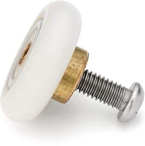 Rouleau de tiroir de meuble à porte coulissante en verre de 25 mm de diamètre - Product Image 5