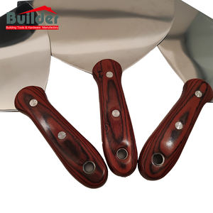 Spatola Industriale 6/8/10 Pollici in Acciaio Inox, Raschietto Rigido per Vernice con Manico in Legno, Personalizzabile OEM/ODM per Stuccatura e Pittura Murale - Product Image 3