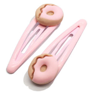 14*48มม.ขนมหวานรูปร่างเช่น Tiny Miniature ลูกปัด Hairpin สำหรับเด็ก/หญิง/ผู้หญิงทุกวันผมความงามตกแต่ง - Product Image 2