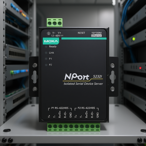 Servidor de Dispositivos Seriales Aislados Moxa NPort 5232I, Ethernet 10/100M, RS-422/485 - Product Image 3