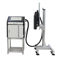 Imprimante jet d'encre UV industrielle pour le codage et le marquage d'étiquettes de carton, haute résolution 600 DPI, données variables, Flex Egg