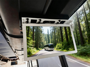 Monitor LCD para Autobús OSK de 18.5 Pulgadas, Pantalla de Techo Abatible de 19 Pulgadas, Monitor para Autocares de 12V/24V - Product Image 6