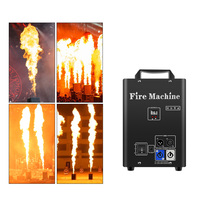Lance-flammes à tête unique 100W en aluminium, machine à flamme pour scène de boîte de nuit, sécurité DMX512, allumeur à distance, effets spéciaux, lance-flammes